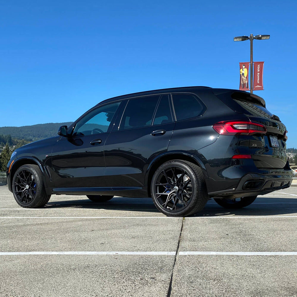 20" HRE FF10 Black Forged Concave Wheels Rims Fits Honda Civic Type R FK8