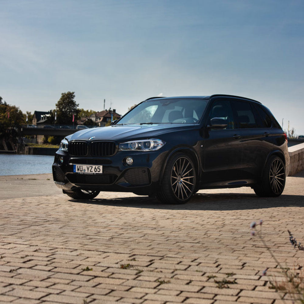 20" Vossen VFS-2 Black 20x8.5 20x11 Forged Concave Wheels Rims Fits BMW F80 M3