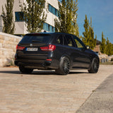 20" Vossen VFS-2 Black 20x8.5 20x9.5 Forged Concave Wheels Rims Fits BMW E39 M5