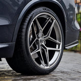 20" HRE FF11 Silver 20x9.5 20x11 Forged Concave Wheels Rims Fits BMW M2 F87
