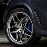 20" HRE FF11 Silver 20x9.5 20x11 Forged Concave Wheels Rims Fits BMW M2 F87