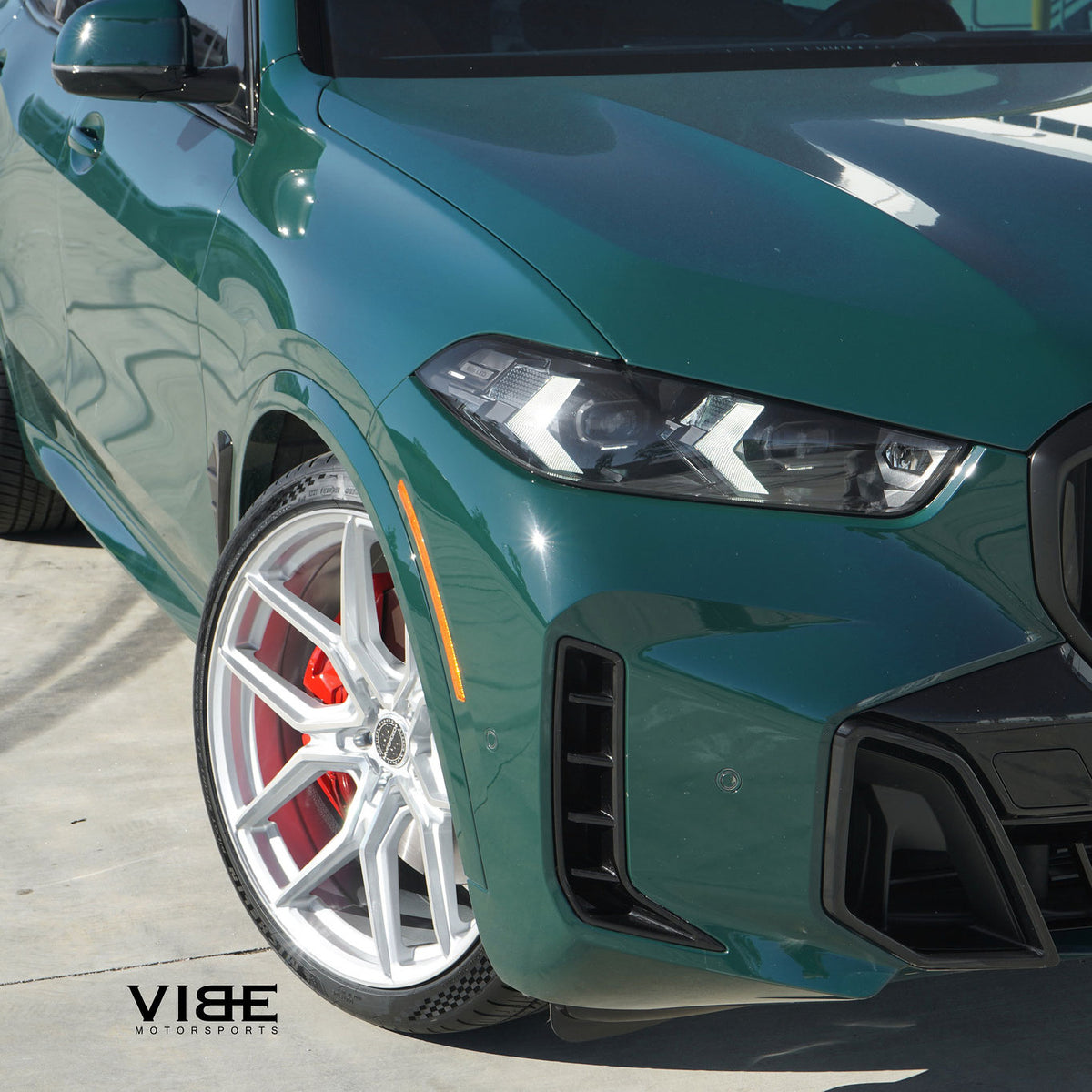 21" MV Forged MVF5 Silver 21x10.5 21x11 Concave Wheels Rims Fits BMW G05 X5