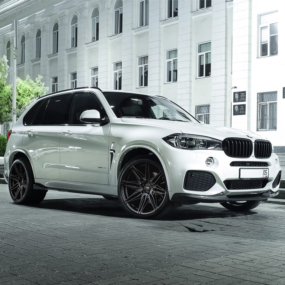 22" ADV1 ADV08 Silver 22x10.5 Forged Concave Wheels Rims Fits BMW X6