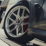 20" MV Forged MVF5 Silver 20X9 20X10 Concave Wheels Rims Fits BMW Z4