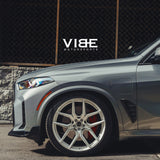20" MV Forged MVF5 Silver Concave Wheels Rims Fits BMW G30 530 540 550