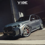 22" MV Forged MVF5 Silver 22X9 22X10.5 Concave Wheels Fits Maserati Quattroporte