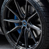 24" Vossen HF3 Black 24X10 24X10 1083 Concave Wheels Rims Fits Toyota Sequoia