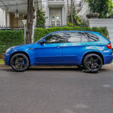 22" Vossen HF1 Black 22x9 22x9 1266 Concave Wheels Rims Fits Infiniti FX35 FX37