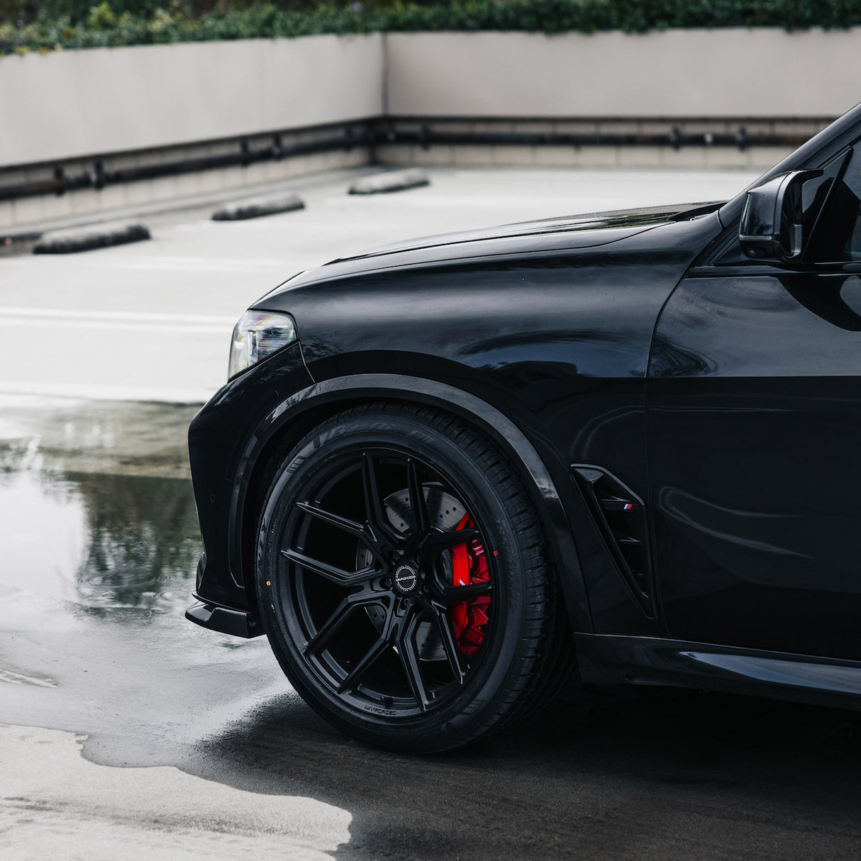 22" MV Forged MVF5 Black 22X9 22X10.5 Concave Wheels Fits Bentley Continental