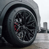 22" AL13 FR80 Black 22x10.5 22x11.5 Concave Wheels Rims Fits BMW G05 X5