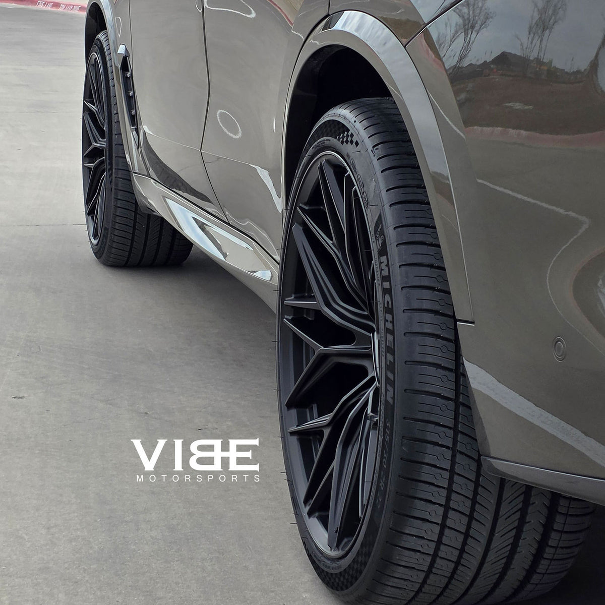22" AL13 FR80 Black 22x10.5 22x11.5 Concave Wheels Rims Fits BMW G05 X5