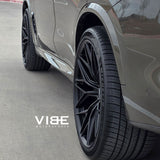 22" AL13 FR80 Black 22x10.5 22x11.5 Concave Wheels Rims Fits BMW G05 X5