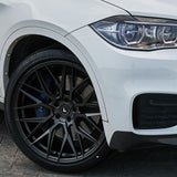22" Vorsteiner VFF 107 Graphite Concave Forged Wheels Rims Fits BMW E70 X5