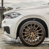 19" Vossen VFS-2 Bronze 19x9 Hybrid Forged Concave Wheels Rims Fits BMW X3