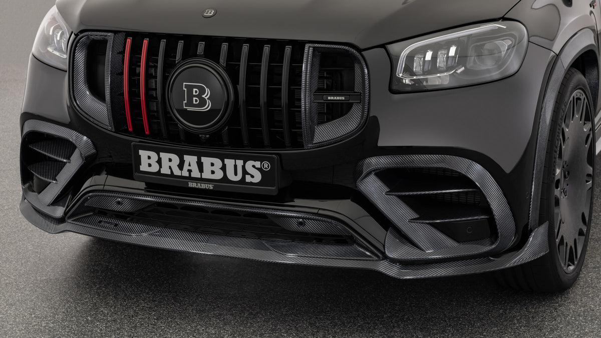 BRABUS carbon front spoiler lip for Mercedes-AMG GLE63 S - image 1