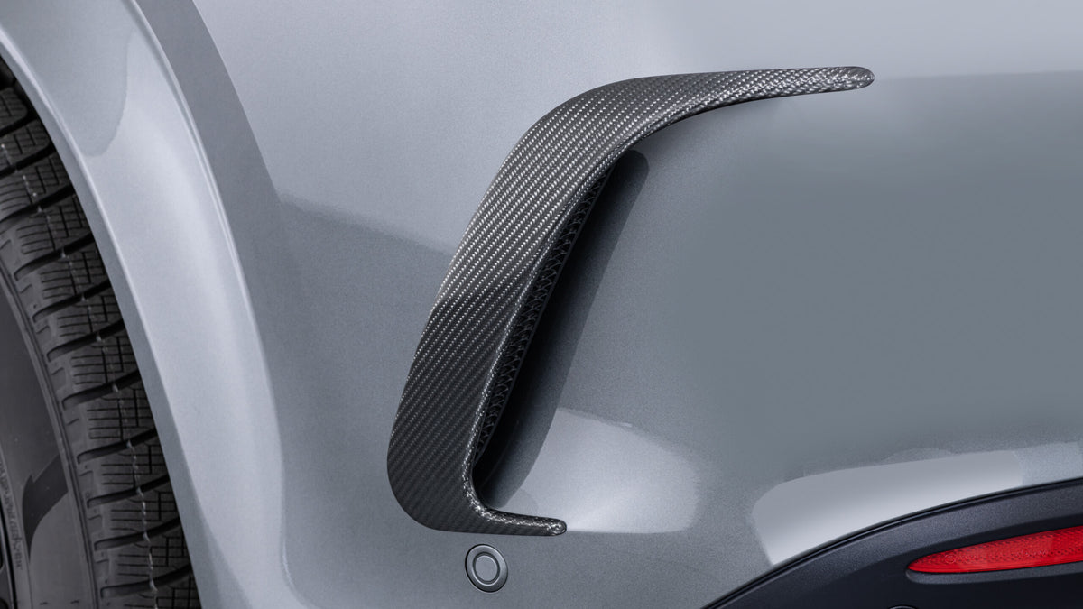 BRABUS carbon rear fascia attachments for Mercedes GLE V167 - image 1
