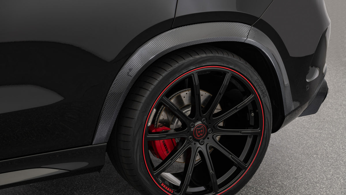 BRABUS carbon fender add-on parts for Mercedes-AMG GLE63 S V167 - image 2