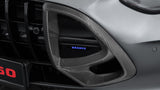 BRABUS Carbon Front Grille Inserts with Illuminated Logo on Mercedes-AMG GT 63 Coupe C192