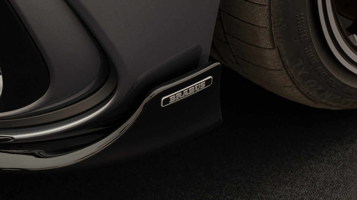 BRABUS front spoiler corners on Mercedes-Benz C300 AMG Line W206
