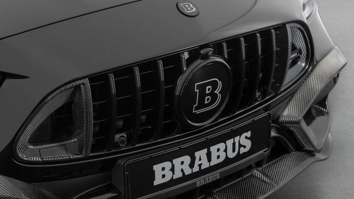 BRABUS carbon front grille inserts Mercedes-AMG C63 W206