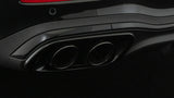 BRABUS quad tailpipe insert on Mercedes-Benz C300 W206