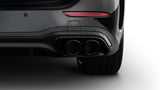 BRABUS W206 black chrome tailpipe trims