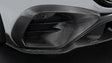BRABUS carbon front fascia attachments on Mercedes-AMG E53 W214