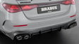BRABUS carbon rear diffuser on Mercedes-AMG E53 W214