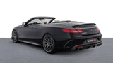 BRABUS Carbon Body & Sound Package rear three-quarter, Mercedes-AMG S-Class Cabriolet A217