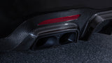 BRABUS sport exhaust with ceramic-coated tips on Mercedes-AMG S63 Coupe C217