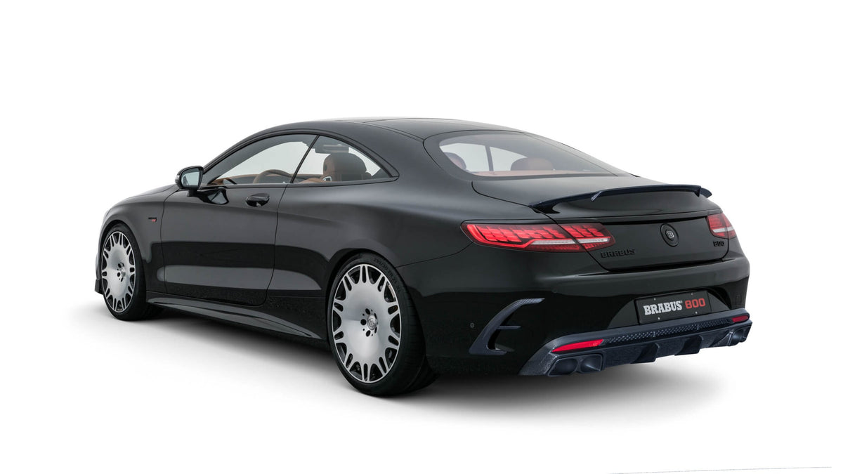 BRABUS S63 Coupe C217 rear three-quarter