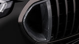 BRABUS Carbon Front Grille Inserts on Mercedes-AMG S63 E Performance V223