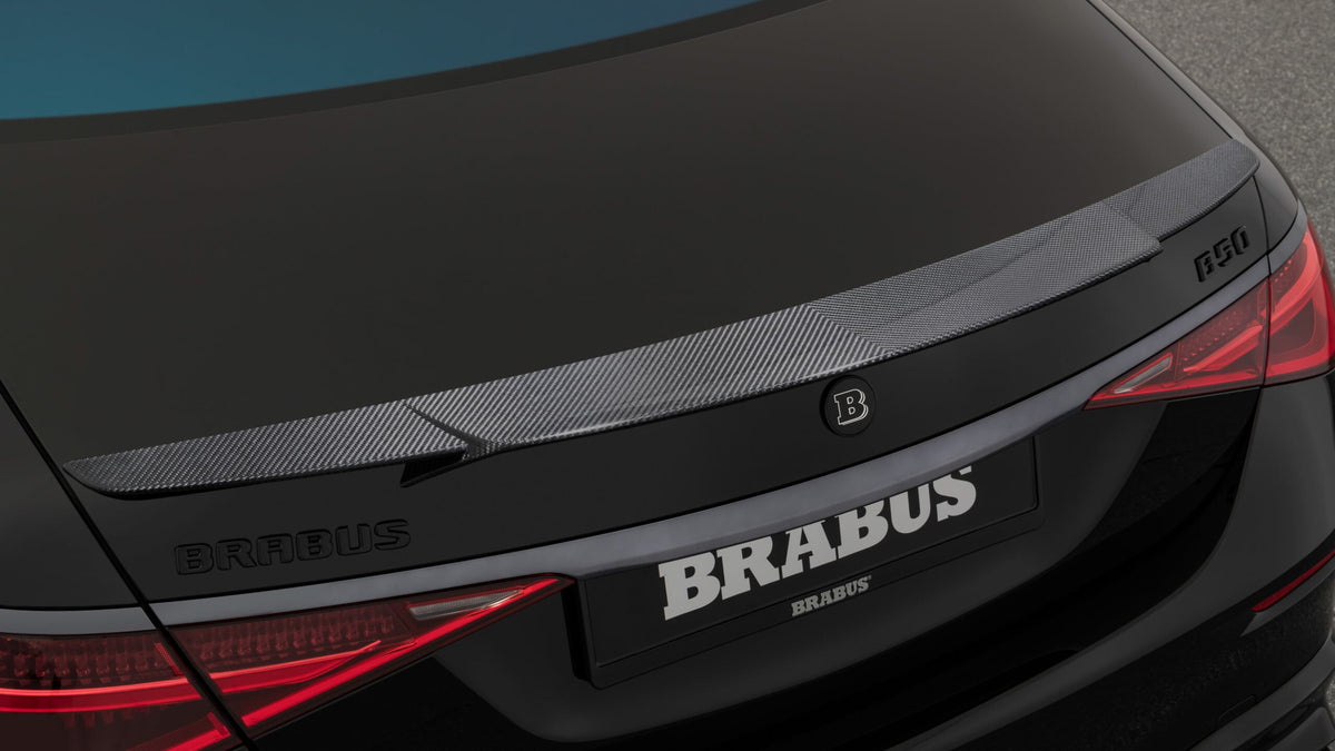 BRABUS Carbon Rear Spoiler on Mercedes S-Class S500/S580, AMG S63 & Maybach S580/S680 W223/V223/Z223 - view 2