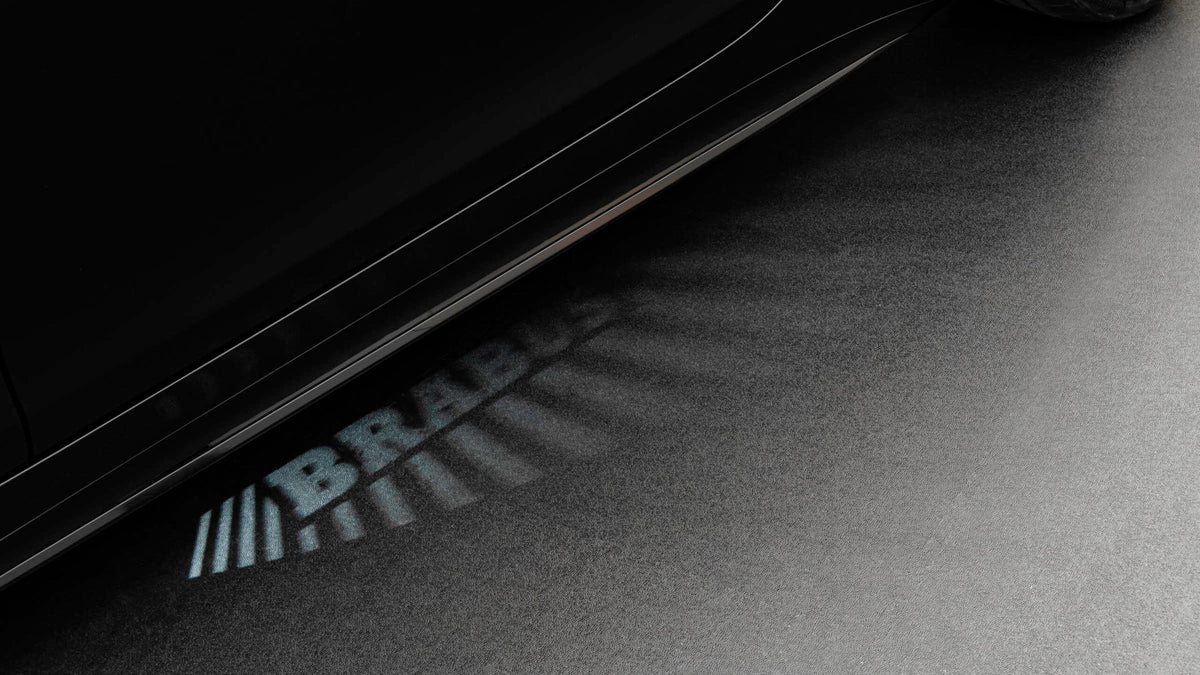 BRABUS Light Carpet LED Puddle Lights on Mercedes-AMG SL63 R232