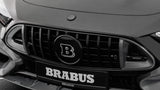 BRABUS Carbon Front Grille Inserts with Illuminated Logo on Mercedes-AMG SL63 R232