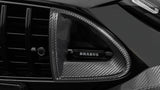 BRABUS Carbon Front Grille Inserts with Illuminated Logo on Mercedes-AMG SL63 R232 - view 2