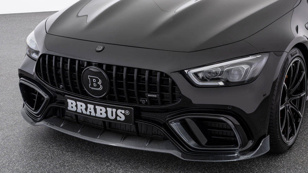 BRABUS Carbon Front Spoiler on Mercedes-AMG GT 63 / GT 63 S 4-Door Coupe X290