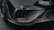 BRABUS Carbon Front Fascia Attachments on Mercedes-AMG GT 63 4-Door facelift X290
