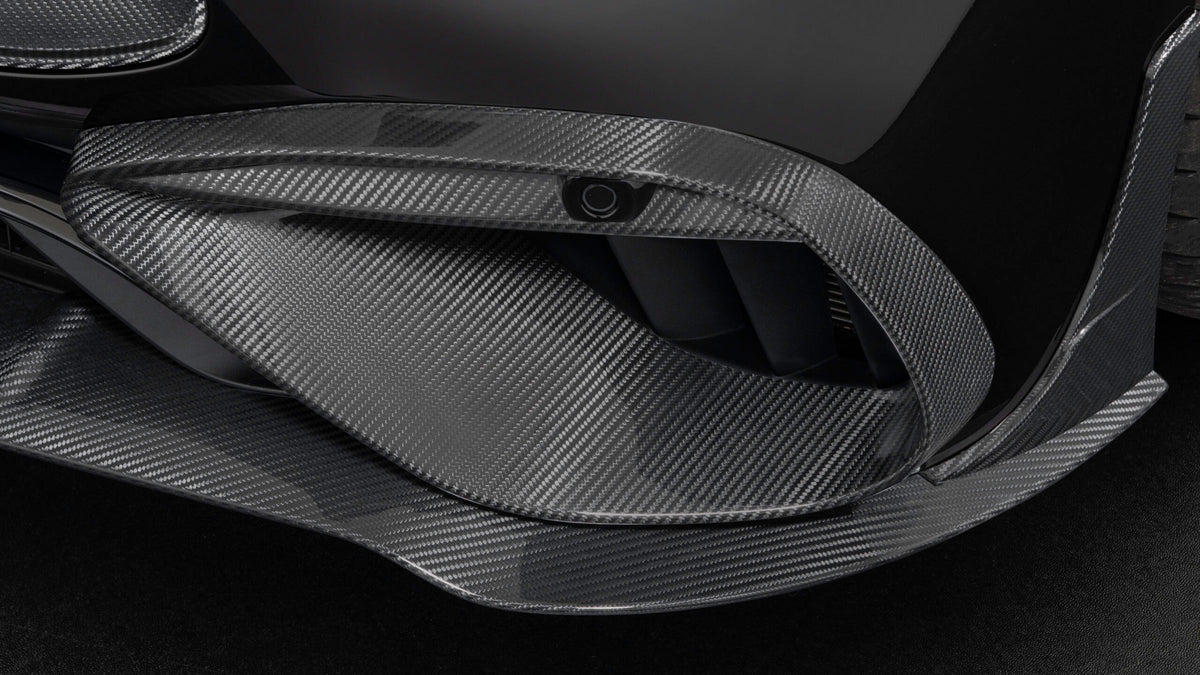 BRABUS Carbon Front Fascia Attachments on Mercedes-AMG GT 63 4-Door facelift X290 - view 2