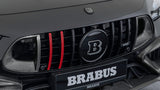 BRABUS Carbon Front Grille Inserts on Mercedes-AMG GT 63 4-Door facelift X290