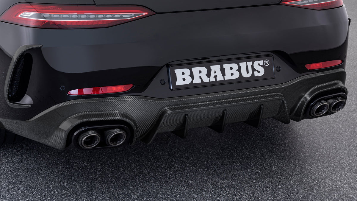 BRABUS Carbon Rear Diffuser on Mercedes-AMG GT 63 / GT 63 S 4-Door Coupe X290