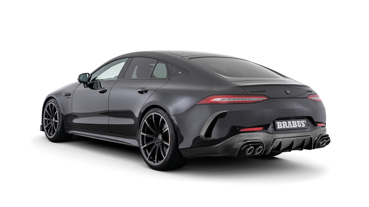 BRABUS carbon rear diffuser and sport exhaust, Mercedes-AMG GT 63 S 4-Door X290