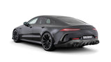 BRABUS carbon rear diffuser and sport exhaust, Mercedes-AMG GT 63 S 4-Door X290