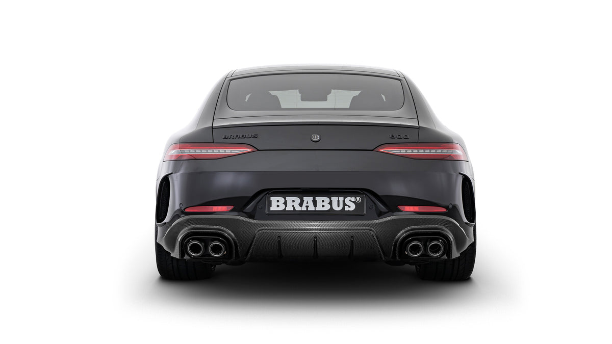 BRABUS carbon rear diffuser and exhaust tips, AMG GT 63 S X290