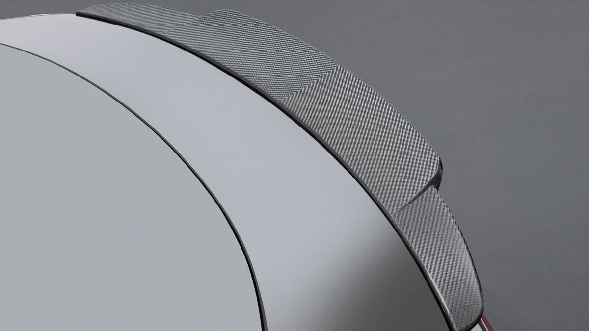 BRABUS EQS V297 carbon trunk spoiler detail