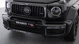 BRABUS carbon WIDESTAR front fascia inserts with LED G-Class W463A