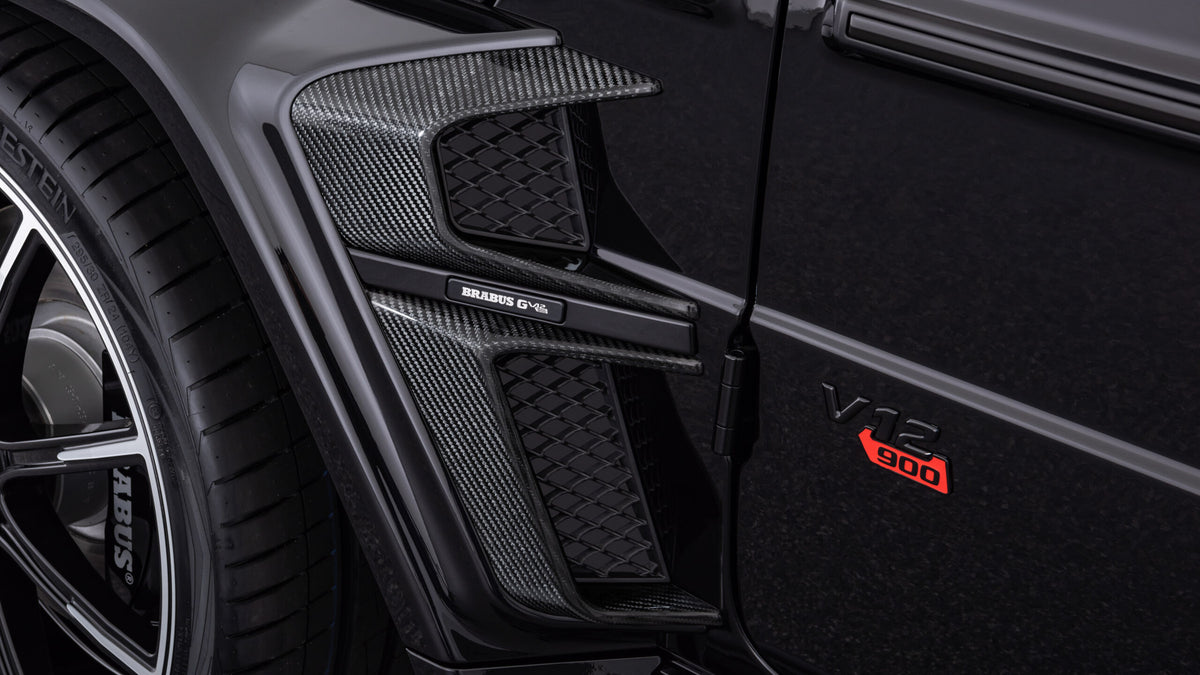 BRABUS carbon WIDESTAR inserts G-Class W463A