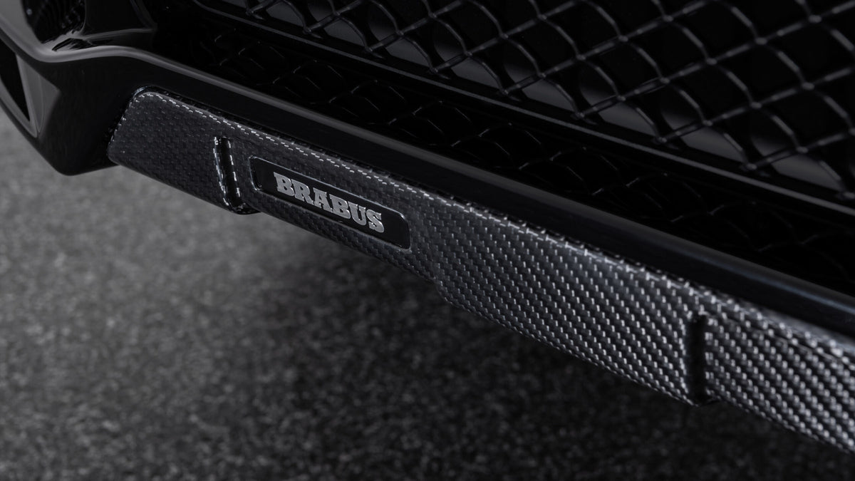 BRABUS carbon underride protection detail W463A