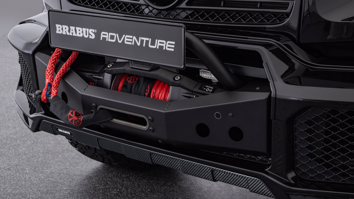 BRABUS remote-controlled winch detail W463A