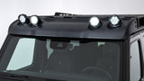 BRABUS carbon wind deflector with LED lights on Mercedes G-Class W465